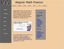 Tablet Screenshot of mathfinance.wagner.com